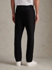 U.S. Polo Assn Black Interlock Pintuck Joggers - Image 2 of 7