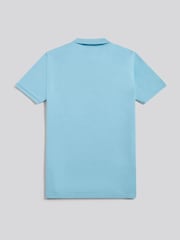U.S. Polo Assn. Blue Regular Fit Pique Polo Shirt - Image 7 of 8