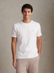 U.S. Polo Assn White Rib Texture T-Shirt - Image 1 of 7