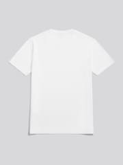 U.S. Polo Assn White Rib Texture T-Shirt - Image 6 of 7