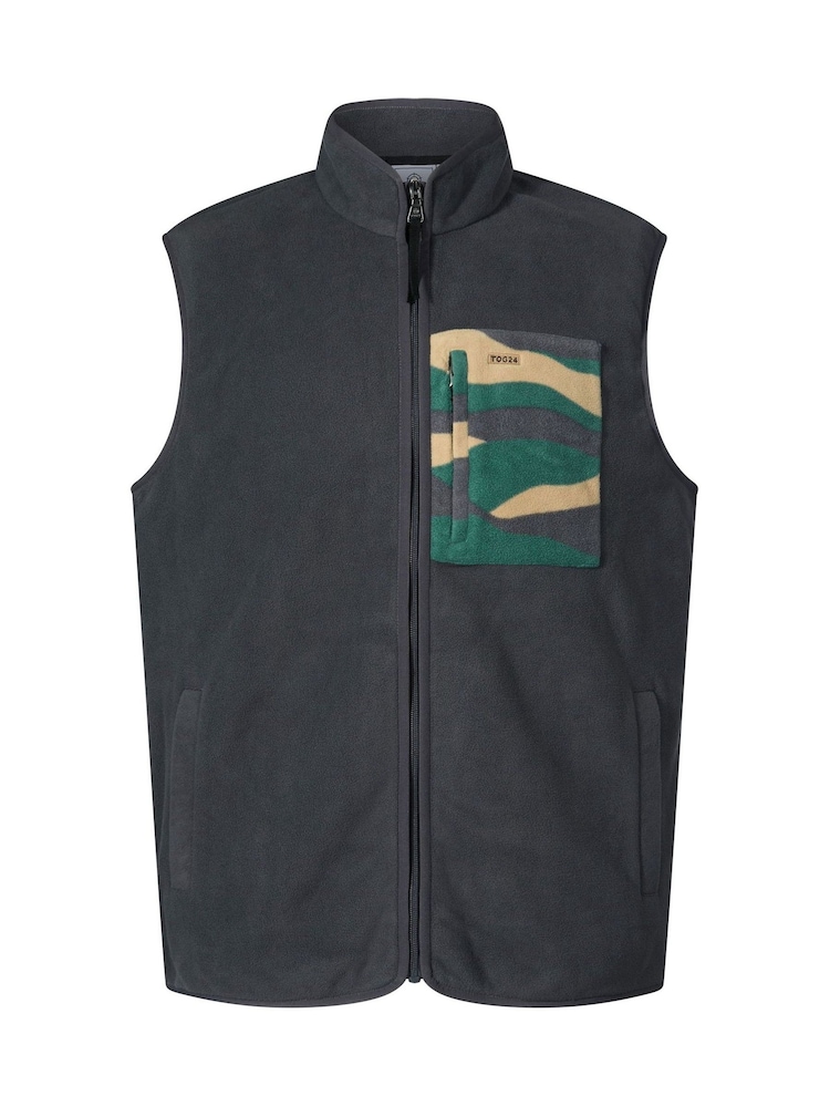 Tog 24 Grey Stark Microfleece Gilet - Image 7 of 7