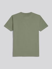 U.S. Polo Assn Green Waffle Jersey T-Shirt - Image 6 of 7
