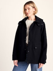 Tog 24 Black Shea Waterproof Short Car Coat - Image 1 of 7