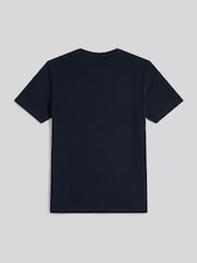 U.S. Polo Assn Blue Waffle Jersey T-Shirt - Image 6 of 7