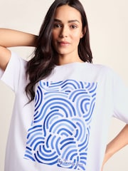Tog 24 White Wave T-Shirt - Image 5 of 7