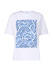 Tog 24 White Blue Wave T-Shirt - Image 9 of 9