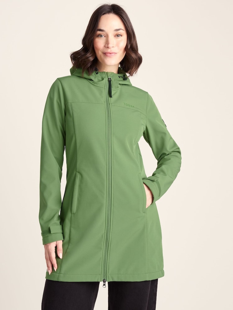 Tog 24 Green Long Keld Softshell Jacket - Image 2 of 7 Tog 24 Green Long Keld Softshell Jacket - Image 2 of 7