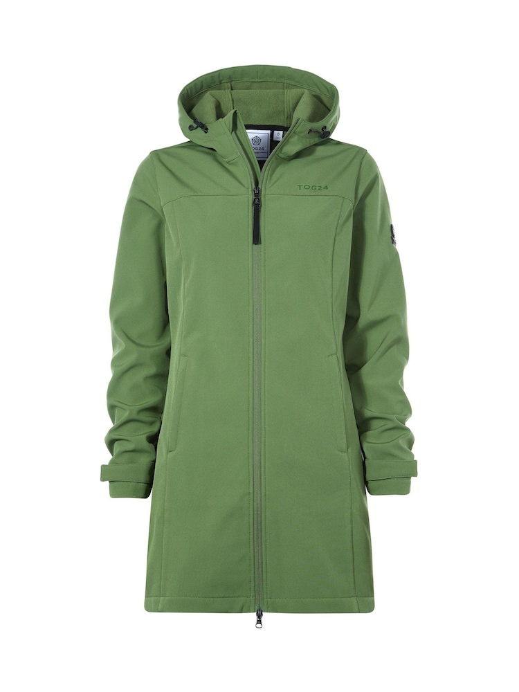 Tog 24 Green Long Keld Softshell Jacket - Image 7 of 7 Tog 24 Green Long Keld Softshell Jacket - Image 7 of 7