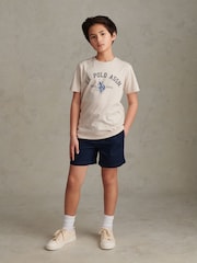 لون طبيعي - تيشرت بطبعة Arch تشكيلة Signature من U.S. Polo Assn.‎ - Image 3 of 7
