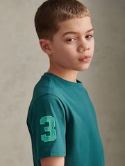 U.S. Polo Assn. Teal Player 3 T-Shirt - Image 5 of 9