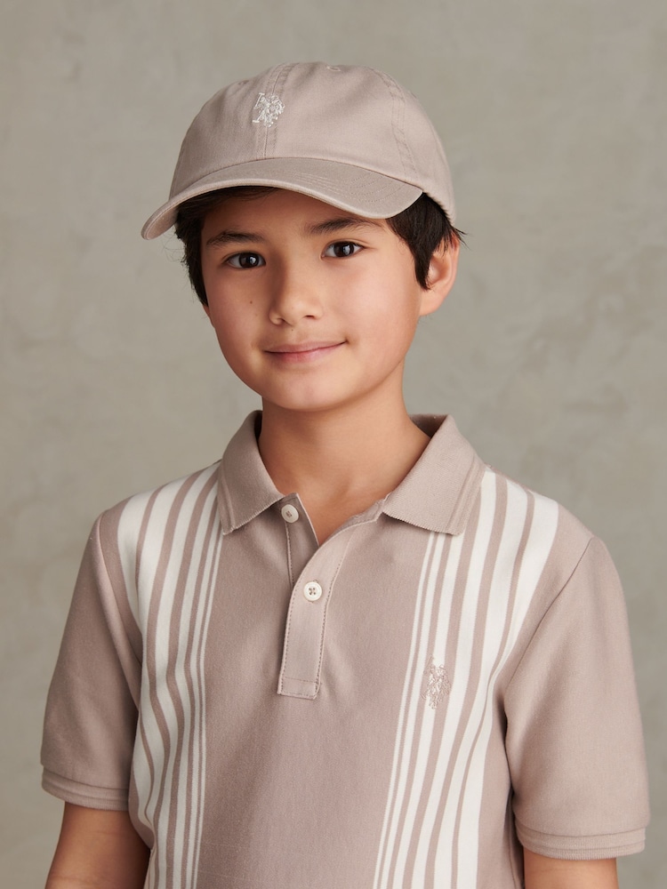 U.S. Polo Assn. Natural Washed Outline Logo Cap - Image 1 of 6