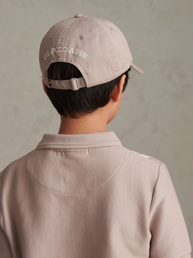 U.S. Polo Assn. Natural Washed Outline Logo Cap - Image 2 of 6
