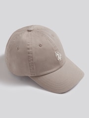 U.S. Polo Assn. Natural Washed Outline Logo Cap - Image 3 of 6