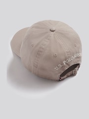 U.S. Polo Assn. Natural Washed Outline Logo Cap - Image 4 of 6