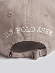 U.S. Polo Assn. Natural Washed Outline Logo Cap - Image 6 of 6