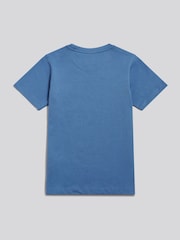 U.S. Polo Assn. Steel Blue Double Horsemen Graphic T-Shirt - Image 6 of 7