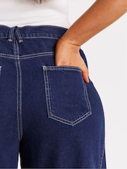 Simply Be מכנסי ג'ינס בגזרת חבית נפוחה - תמונה 4 מתוך 4