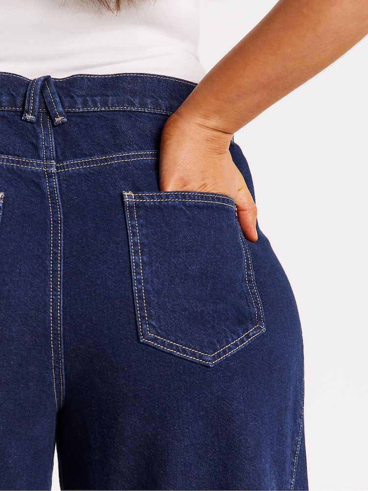 Simply Be מכנסי ג'ינס בגזרת חבית נפוחה - תמונה 4 מתוך 4