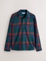 Grün/Rot, Karomuster - Heritage Long Sleeve Overshirt - Bild 7 von 9