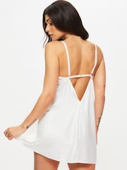 Ann Summers Endless Attraction Sequin Embroidery Satin Chemise - Image 2 of 5