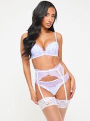 Ann Summers White Sexy Lace Padded Plunge Bra - Image 1 of 5