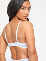 Ann Summers White Sexy Lace Padded Plunge Bra - Image 2 of 5