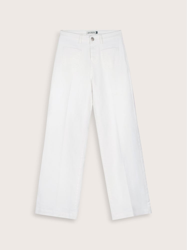 Baukjen White Robyn Cotton Stretch Jeans - Image 4 of 4 Baukjen White Robyn Cotton Stretch Jeans - Image 4 of 4