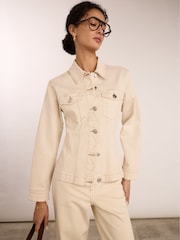 Baukjen Natural Louise Denim Jacket - Image 3 of 6