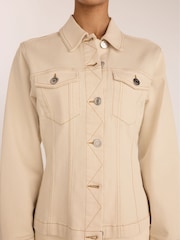 Baukjen Natural Louise Denim Jacket - Image 4 of 6