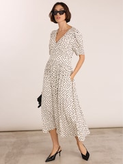 Baukjen Lina Printed Midi Dress - Imaginea 1 din 5