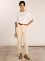 Baukjen Natural Nixi Stretch Denim Barrel Jeans - Image 1 of 5