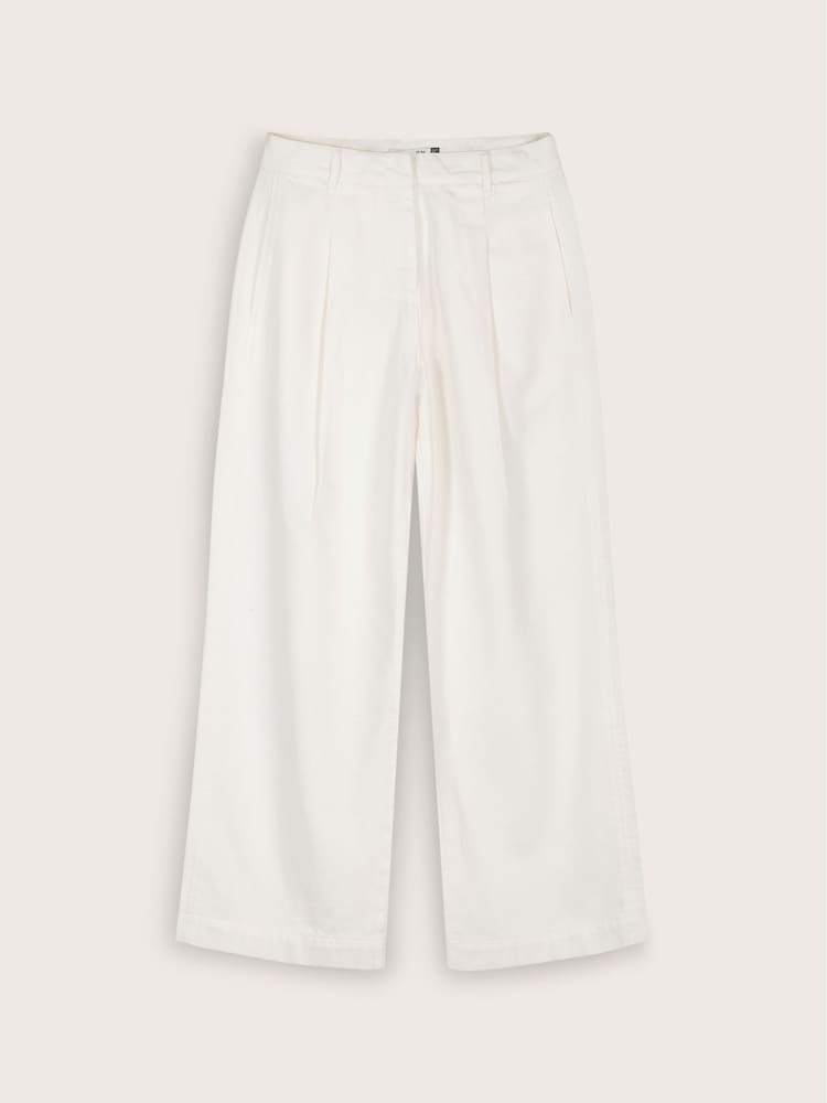 Baukjen White Teresa Cotton Wide Leg Trousers - Image 6 of 6 Baukjen White Teresa Cotton Wide Leg Trousers - Image 6 of 6