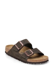 Birkenstock Brown Arizona Suede Sandals - Image 1 of 1