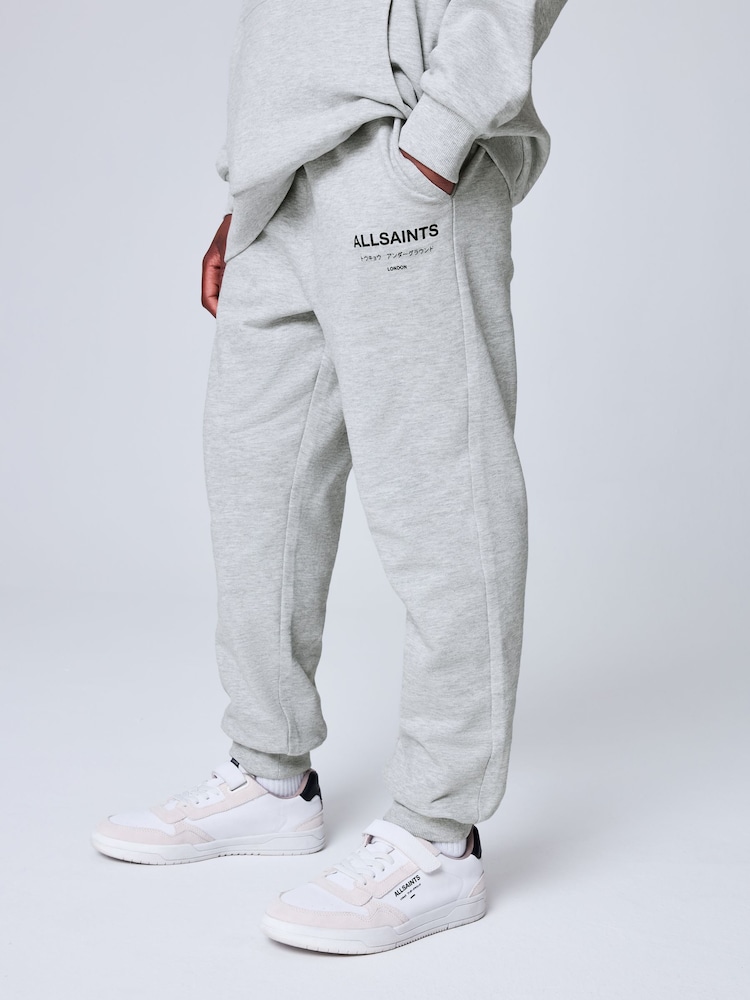 smALLSAINTS Grey Underground Straight Cuffed Cotton Joggers - Image 1 of 13