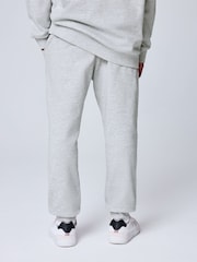smALLSAINTS Grey Underground Straight Cuffed Cotton Joggers - Image 5 of 13