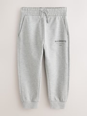 smALLSAINTS Grey Underground Straight Cuffed Cotton Joggers - Image 8 of 13