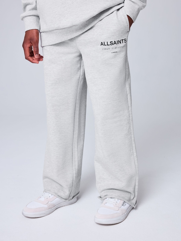 smALLSAINTS Grey Underground Wide-Leg Joggers - Image 1 of 11