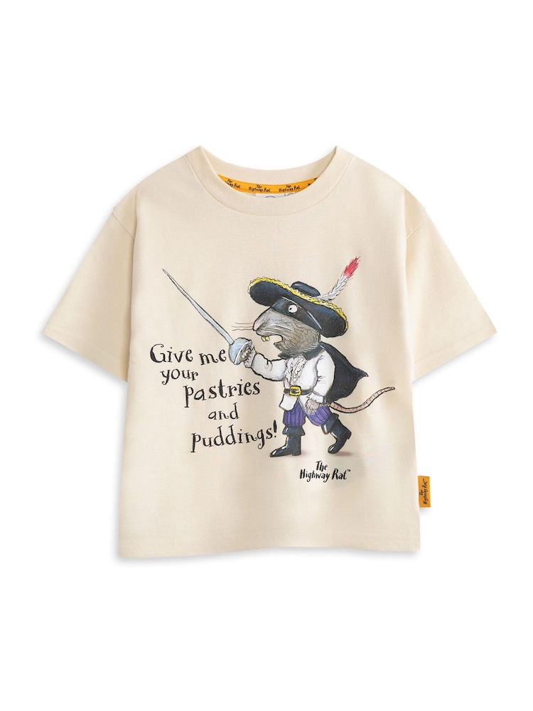 Vanilla Underground Brown The Highway Rat Short Sleeved T-Shirt - Image 1 of 7