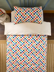 Bright Alphabet Cotton Duvet Cover and Pillowcase Set - Image 4 of 8