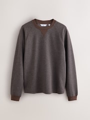 Brown Crew Neck Long Sleeve T-Shirt - Image 5 of 7