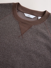 Brown Crew Neck Long Sleeve T-Shirt - Image 6 of 7