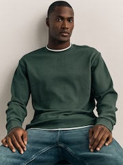 zelena/siva - Long Sleeve Textured Mock Neck T-Shirts 2 Pack - Slika 2 iz 11
