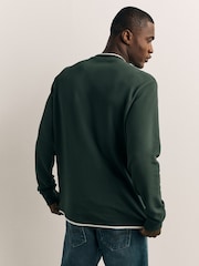 zelena/siva - Long Sleeve Textured Mock Neck T-Shirts 2 Pack - Slika 5 iz 11