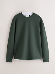 zelena/siva - Long Sleeve Textured Mock Neck T-Shirts 2 Pack - Slika 9 iz 11