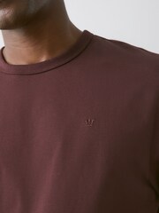 Burgundy Red Regular Fit Motionflex Soft T-Shirt - Image 5 of 8