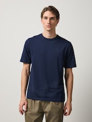 Burg Red / Navy / Green / Grey Regular Fit Motionflex Soft T-Shirts 4 Pack - Image 4 of 12