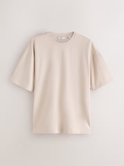 Burgundy/Ecru/Sage Relaxed Fit T-Shirts 3 Pack - Image 6 of 9