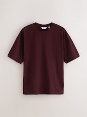 Burgundy/Ecru/Sage Relaxed Fit T-Shirts 3 Pack - Image 7 of 9