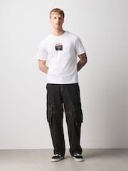 White Aiwa Graphic Print T-Shirt - Image 2 of 9