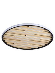 Searchlight Black Caen LED Flush - Image 2 of 4